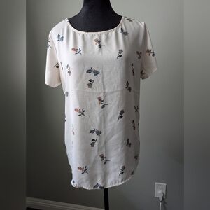 LOFT Floral Blouse